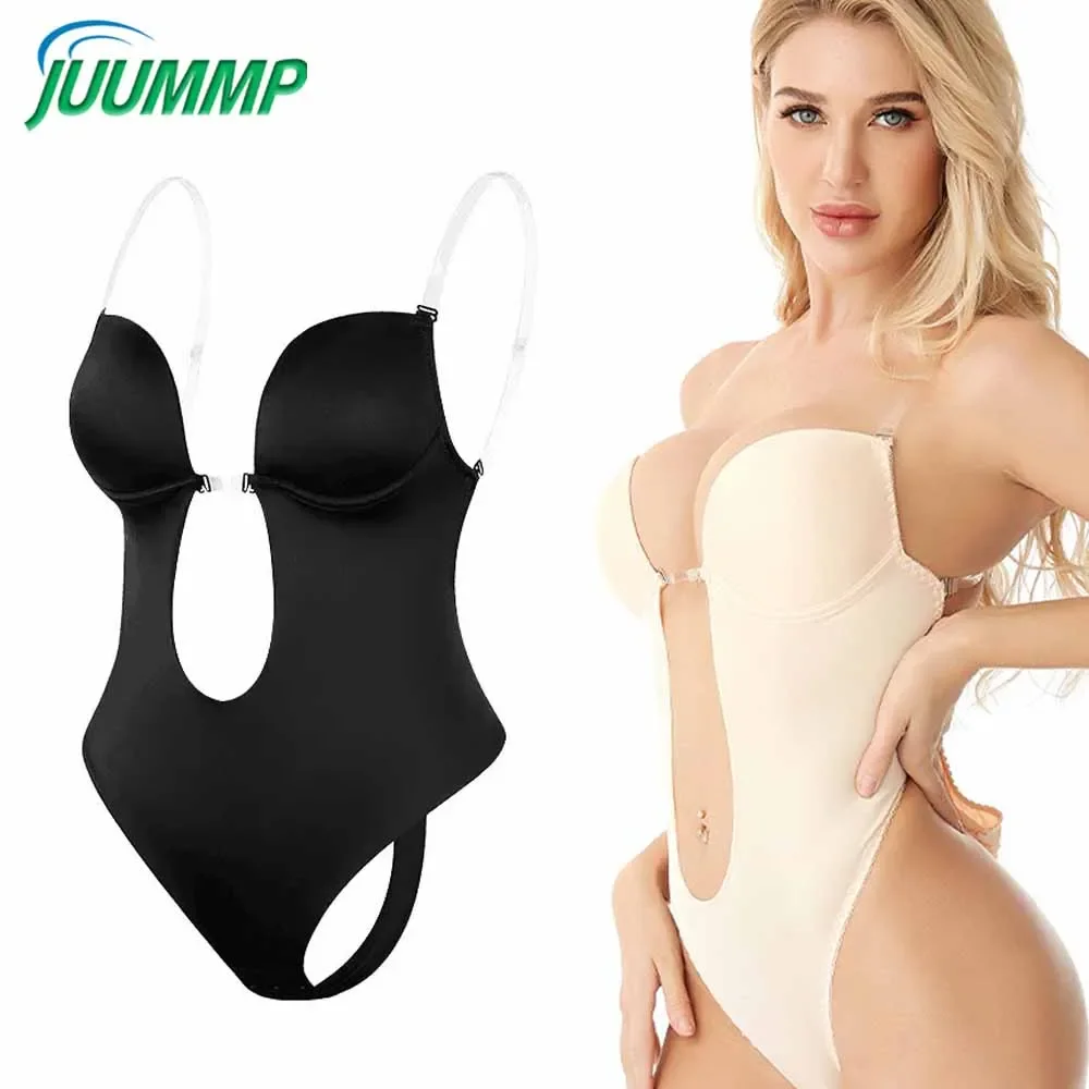 Shapewear Bodysuit Firm - Combinaison de batterie sans bretelles avec