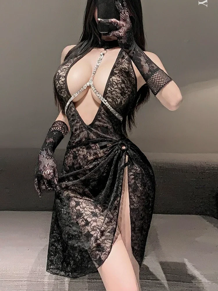 Robe de lingerie érotique en d - Babydoll Chemise Night avis et prix