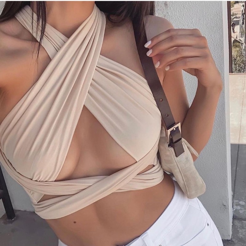 Nouveau T-shirt Printemps Femm - Strapless Bra Backless avis et prix