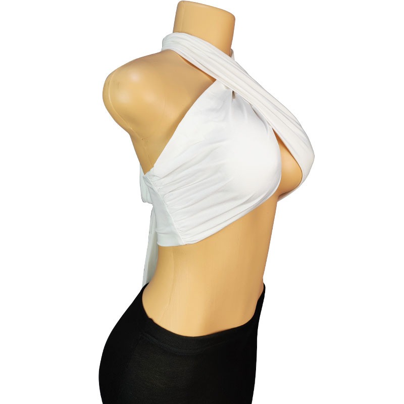 Nouveau T-shirt Printemps Femm - Strapless Bra Backless avis et prix