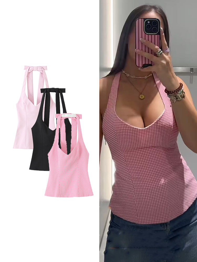TFMLN femmes été licou débarde - Strapless Bra Backless avis et prix